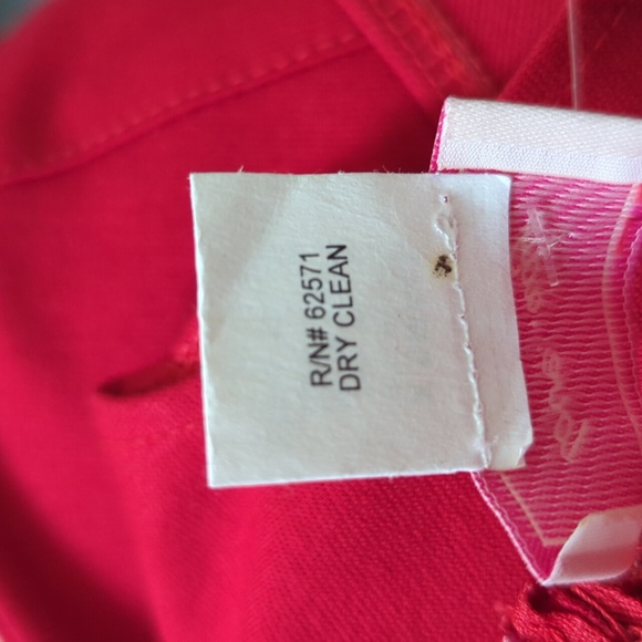 Love Ady V Neck Fit and Flare Skater Dress Red XS - Picture 14 of 16